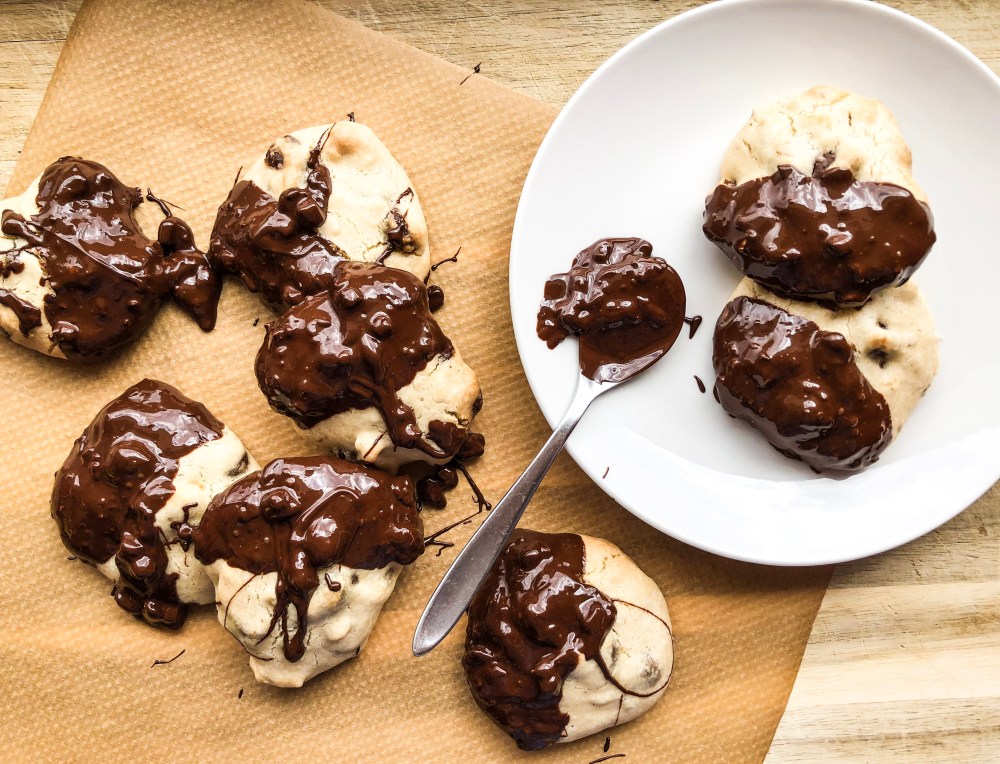 Chocolate orange and walnut cookies.jpg